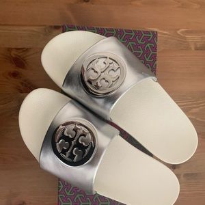 Tory Burch Slides size 9 NWT